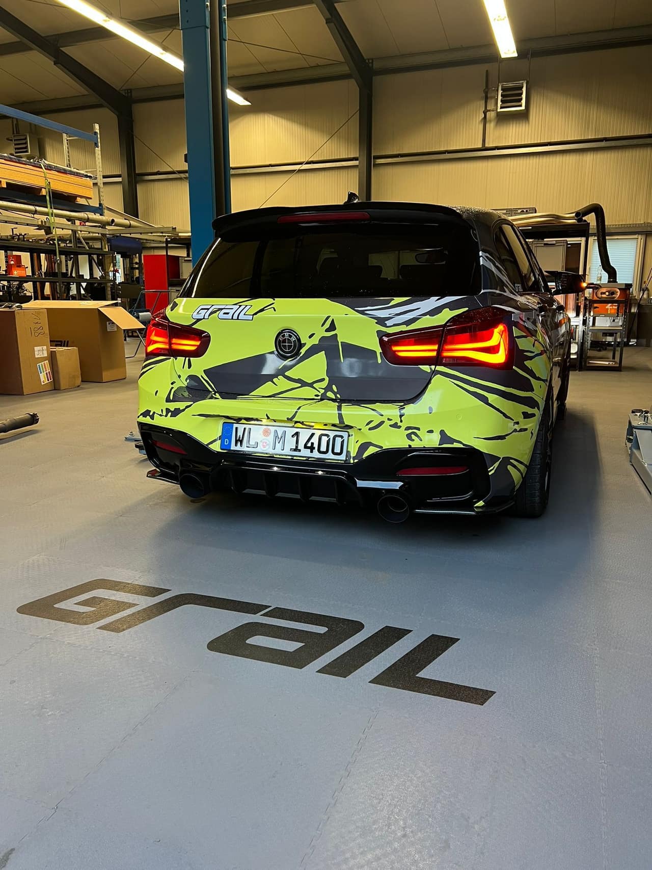 UV-Direktdruck auf einer Fläche