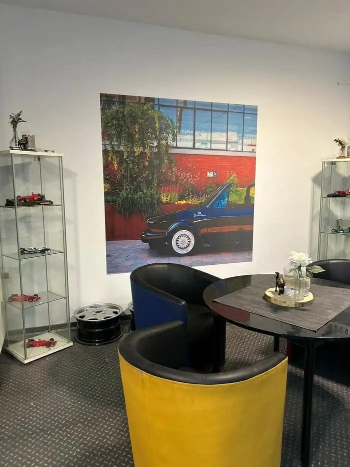 Abstrakter Halftone Wanddruck